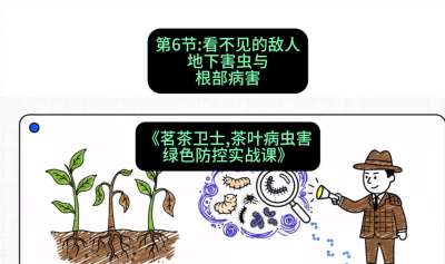 第06节：看不见的敌人&mdash;&mdash;地下害虫与根部病害，课程：《茗茶卫士&mdash;&mdash;茶叶病虫害绿色防控实战课》#识农AI