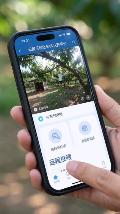 智慧养殖，定时定量，智能一键投喂，可视化农业，让农业数字化更简单