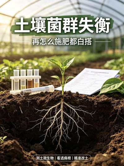 别再盲目施肥！土壤里的&ldquo;隐形生命&rdquo;，才是作物高产关键🌱