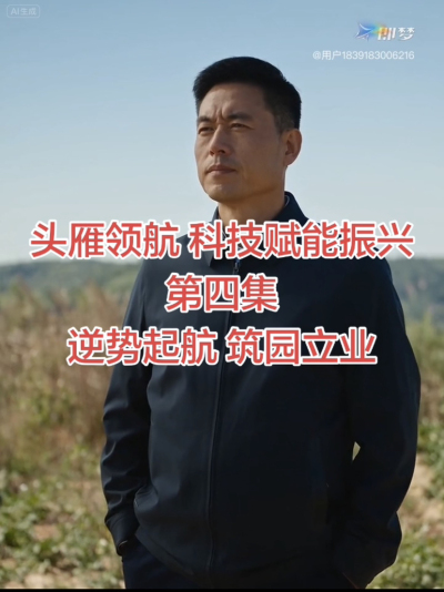 头雁领航 科技赋能振兴。第四集 逆势起航，筑园立业