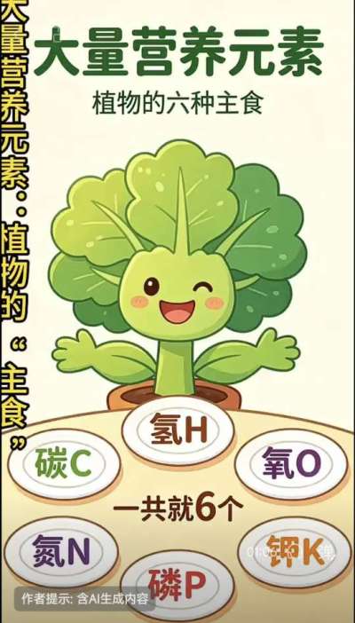 植株长孬样，缺素的现象